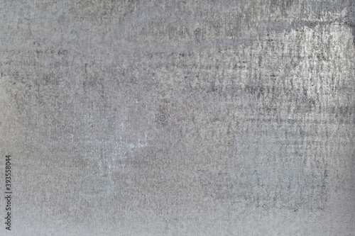 Galvanized metal sheet as a background.