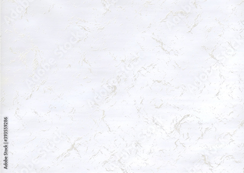 雲竜和紙風背景素材 横縞模様（ホワイト・シルバー）