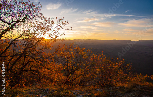 Mountain day autumn  Caucasus