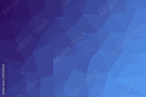 Abstract blue geometric digital background with copy space.