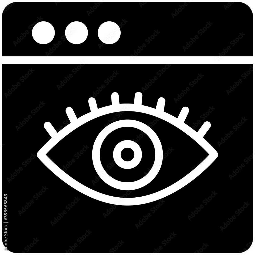 Obraz premium Web Visibility