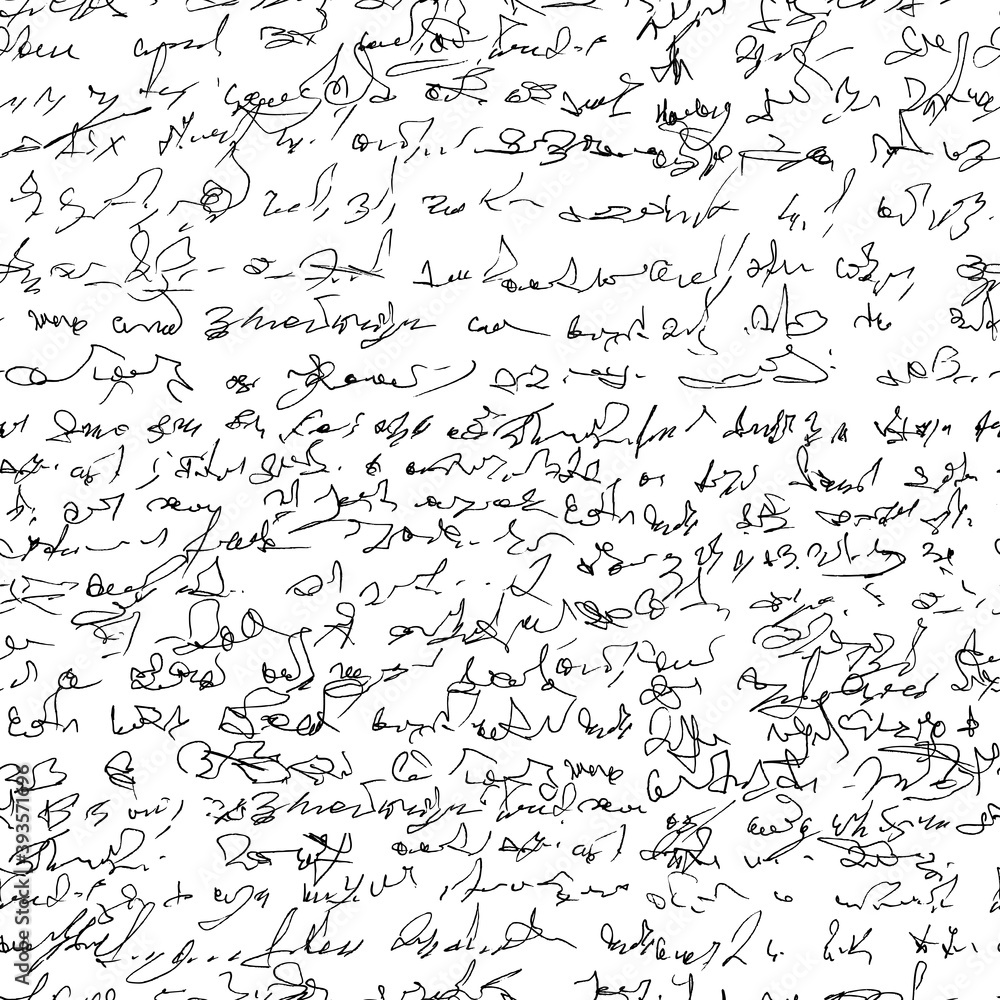 Abstract handwritten text.