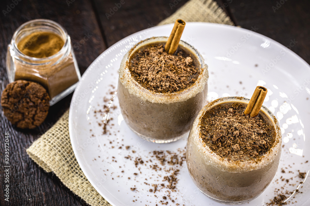 cold chocolate dessert, homemade chocolate ice cream with zest made in wing, gourmet ice cream cold chocolate dessert, homemade chocolate ice cream with zest made in wing, gourmet ice cream
