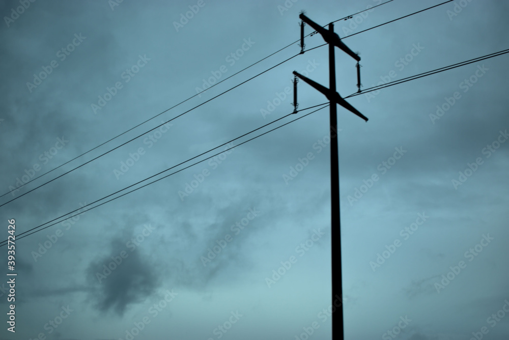 Strommast und schlechtes Wetter in der Schweiz 29.10.2020 Strommast und schlechtes Wetter in der Schweiz 29.10.2020