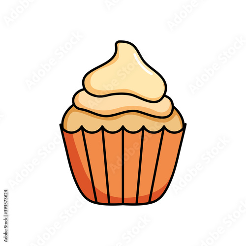 cupcake icon image, colorful design