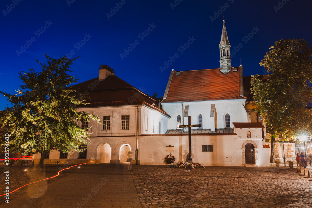 Obraz premium St. Giles Church in Krakow