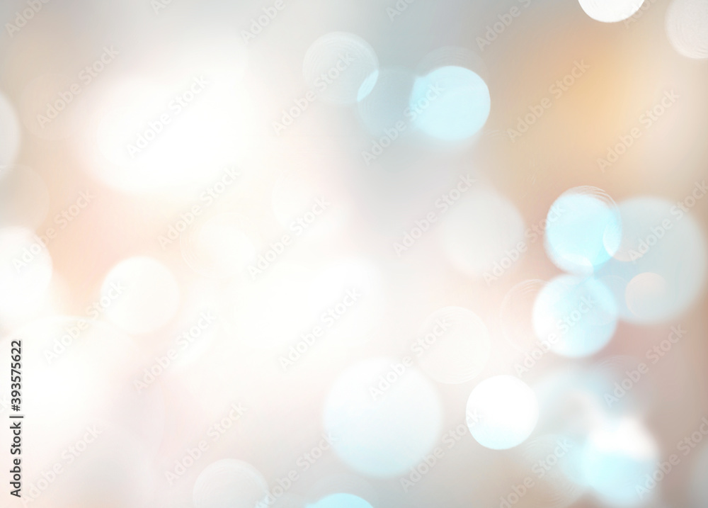 Plakat Glowing defocused lights winter backdrop,blurred christmas background,winter texture,holiday backdrop.Soft blur.