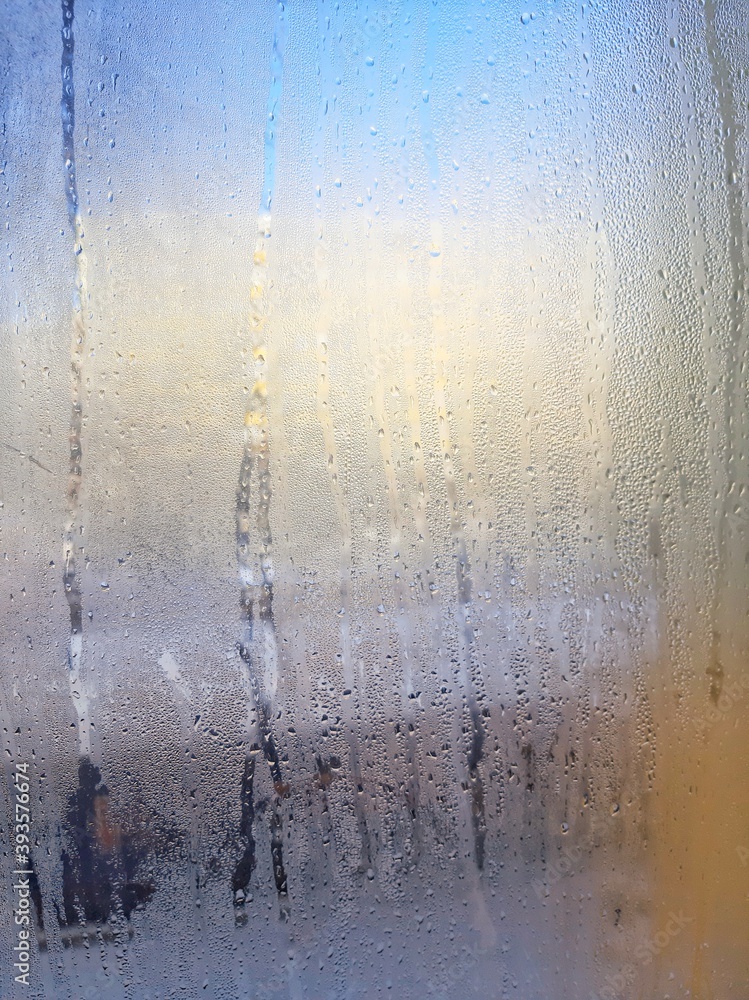 custom made wallpaper toronto digitalwater drops on window