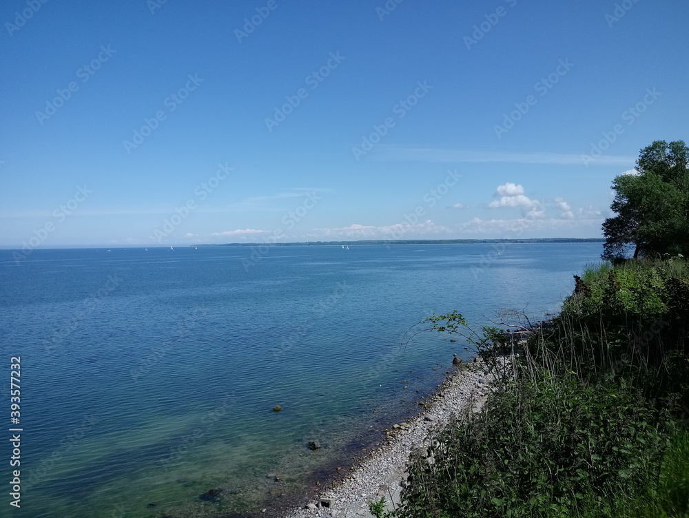 Fototapeta premium Zwischen Travemünde, Brodtener Steilküste und Niendorf 3, Ostsee, Deutschland