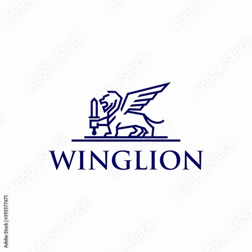 Lion Wing hold Sword