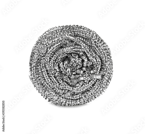 Bilde på lerret Pot scrubber  isolated on white background