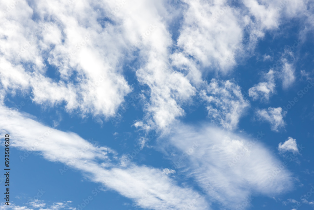 Blue sky with clouds background. Sky daylight. Natural sky composition. Blue sky with clouds background. Sky daylight. Natural sky composition.