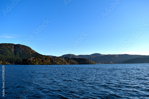 秋の箱根芦ノ湖