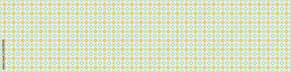 Fototapeta Abstract Cross Pattern Dots generative computational art illustration