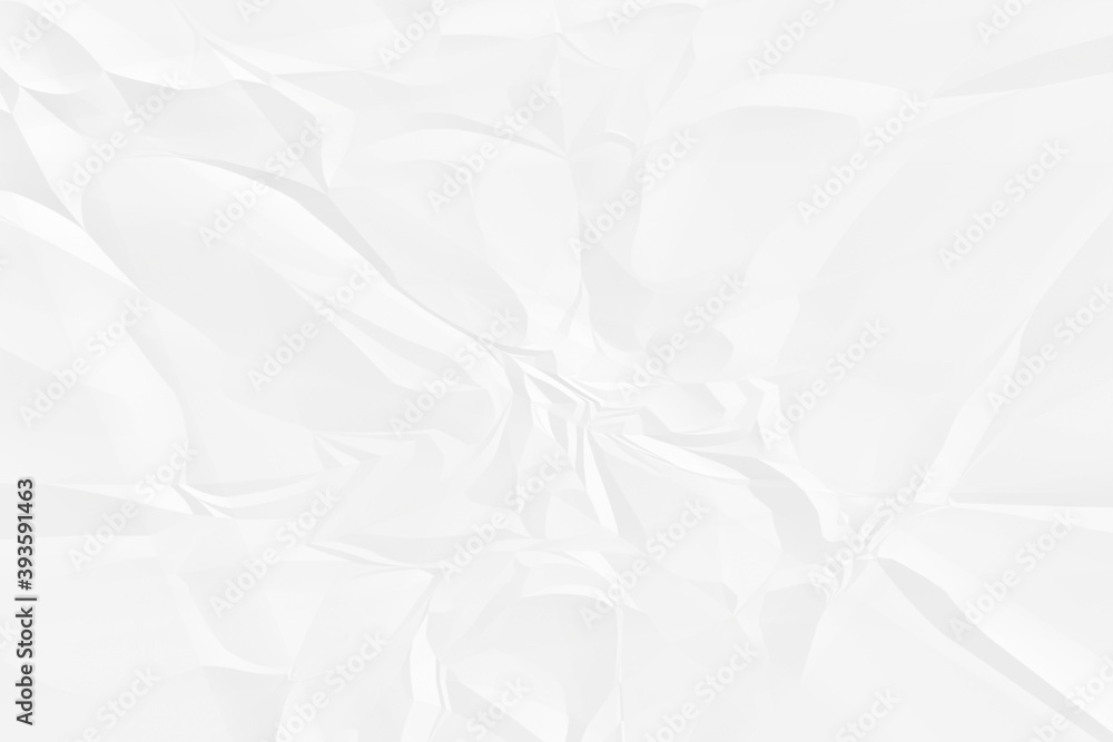 Obraz premium crumpled white paper background close up