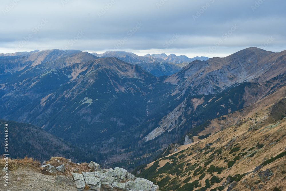 view from the top of the mountain