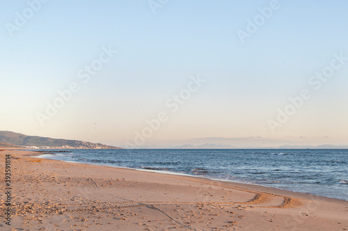 playa de Barbate en la provincia de C  diz  Andaluc  a Espa  a