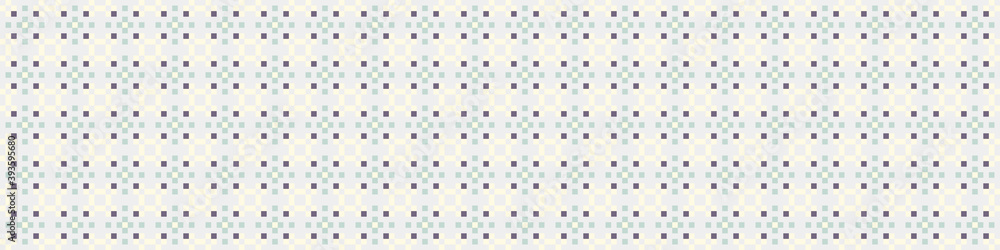 Fototapeta premium Abstract Cross Pattern Dots Logo generative computational art illustration