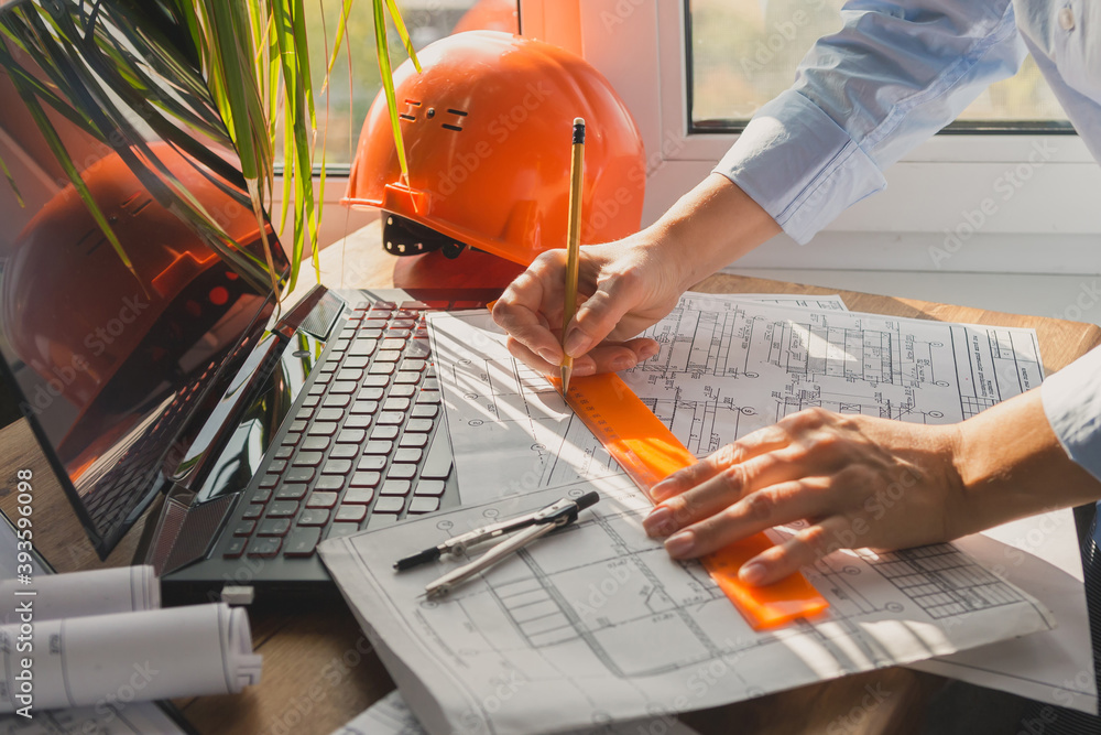 architect design working drawing sketch plans blueprints and making architectural construction model in home architect design working drawing sketch plans blueprints and making architectural construction model in home