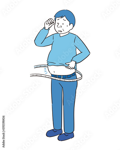 メタボリックシンドロームな男性