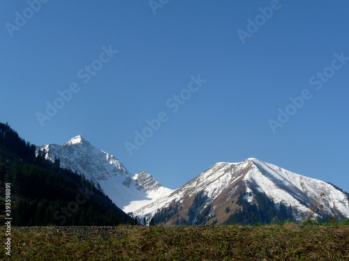 Roter Stein mountain in Lechtal Alps, Austria