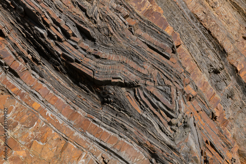 abstract picture of sedimentary rocks