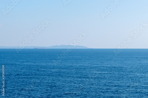 遠くに見える岬 海 房総半島 