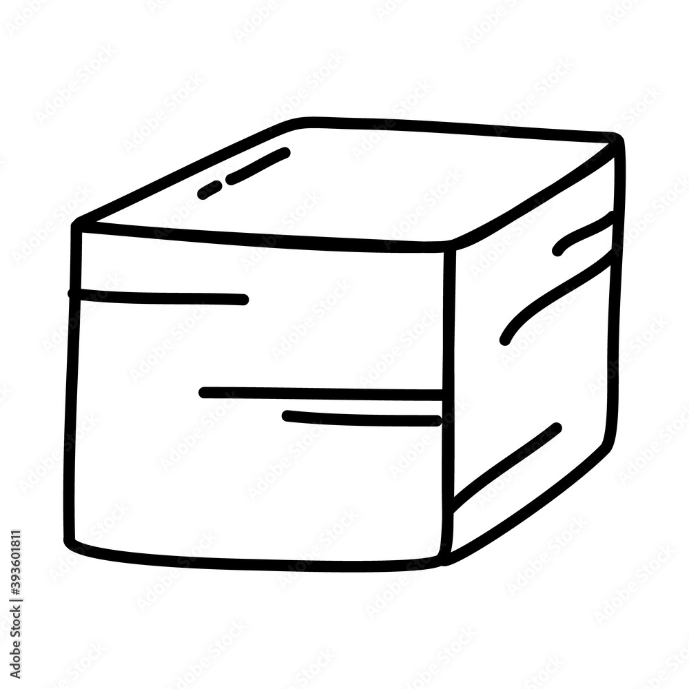 block of notes icon, doodle line style block of notes icon, doodle line style