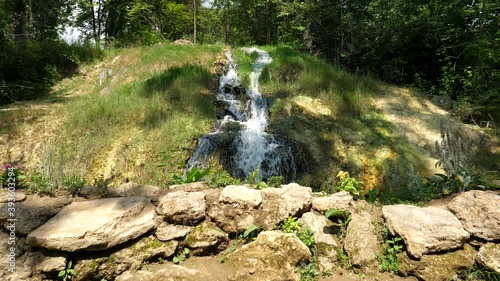 A view of a recreational park in the village of Vysne Ruzbachy in Slovakia photo