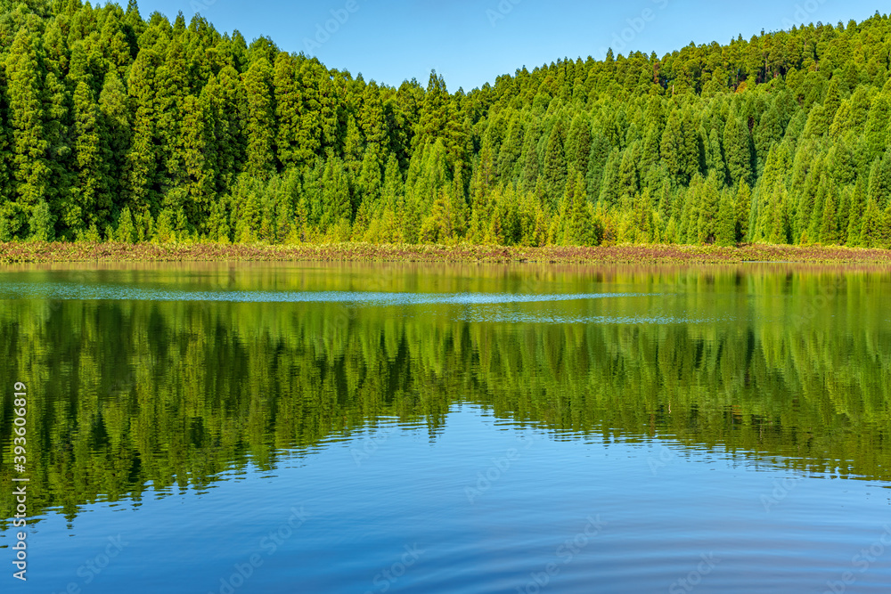 Fototapeta premium Lagoa in São Miguel - Azores 