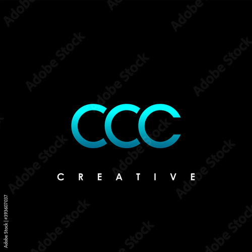 CCC Letter Initial Logo Design Template Vector Illustration	
