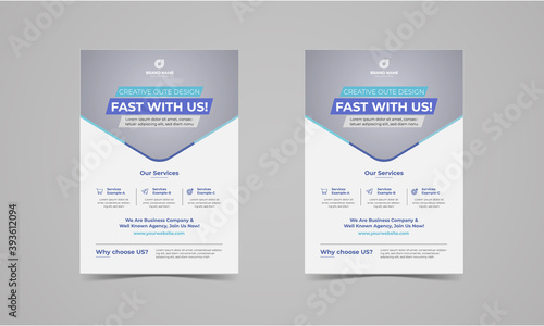 corporate business flyer template design, Flyer template layout design, Creative Corporate & Business Flyer Template Design, abstract business flyer, Corporate Business flyer template vector des