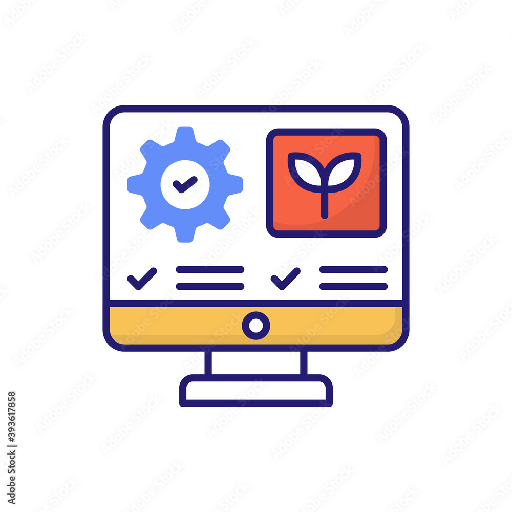 Farm Management Flat Filled Style Icon. EPS File 10 Farm Management Flat Filled Style Icon. EPS File 10