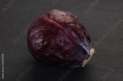 Red bright cabbage