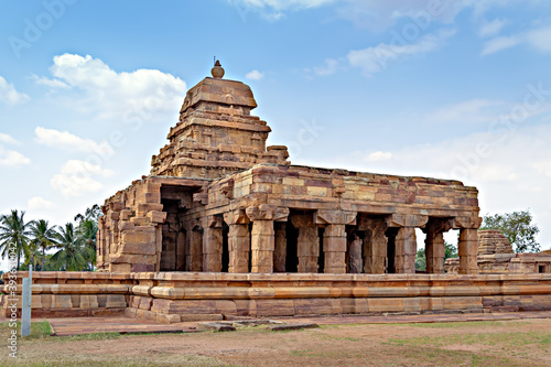 Sangamesvara or Vijesvara stone temple , Pattadakal , Karnataka, India.