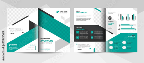 Creative corporate business brochure template. Corporate business flyer template.