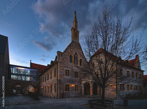 Augustinerkloster Erfurt am Abend photo