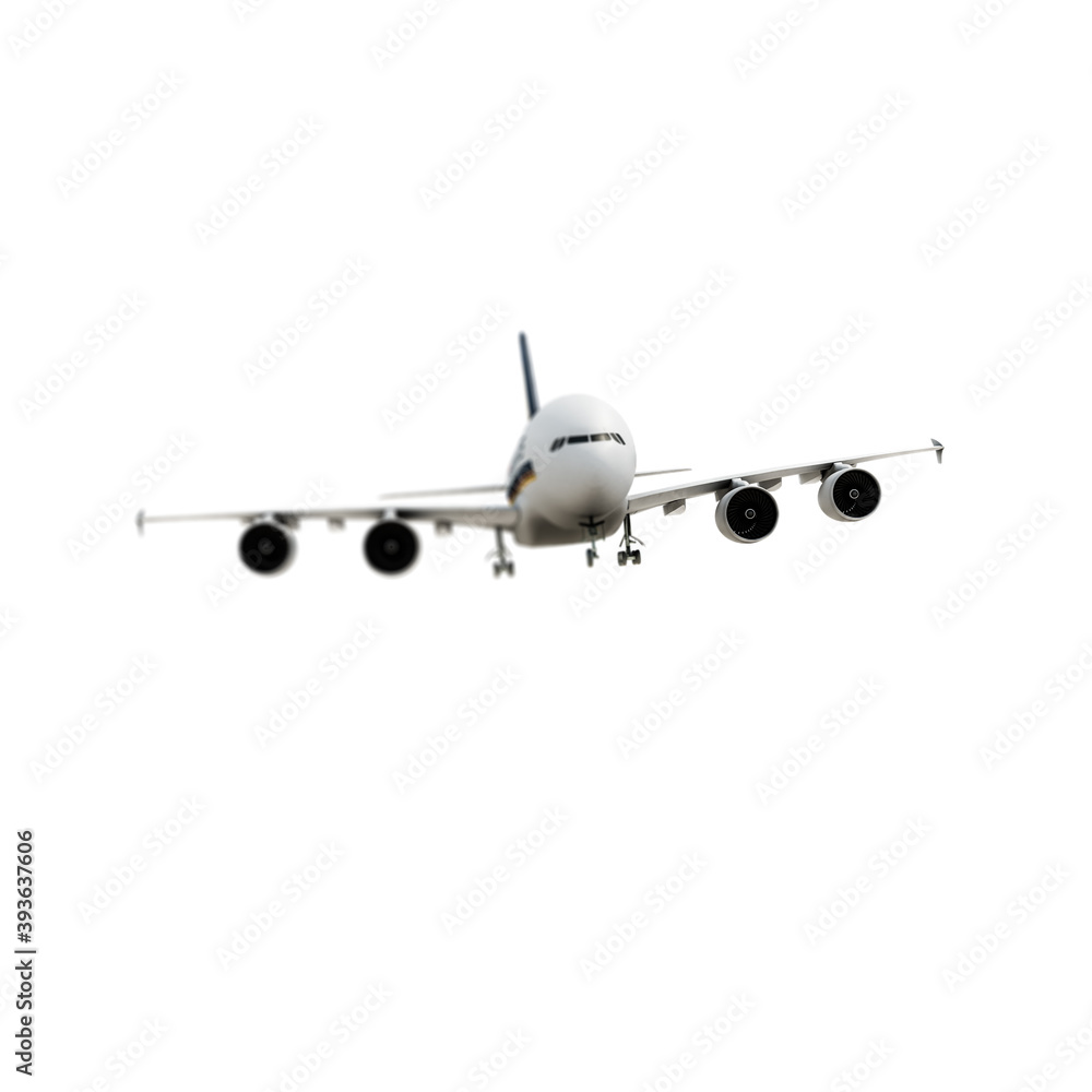 airbus isolated on white background airbus isolated on white background