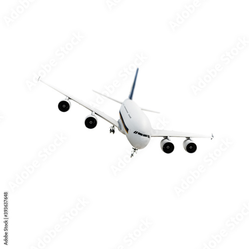 airbus isolated on white background
