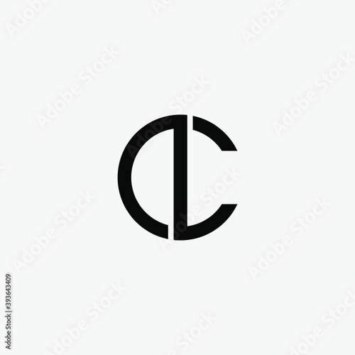 the initials D logo on a clean white background