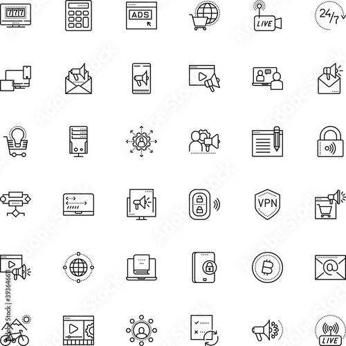 internet vector icon set such as: pay, landing, keyboard, contact, tree, contour, monitoring, trade, investment, sport, evermore, bit, speak, energy, thumb, music, businessman, studio, arrow, class