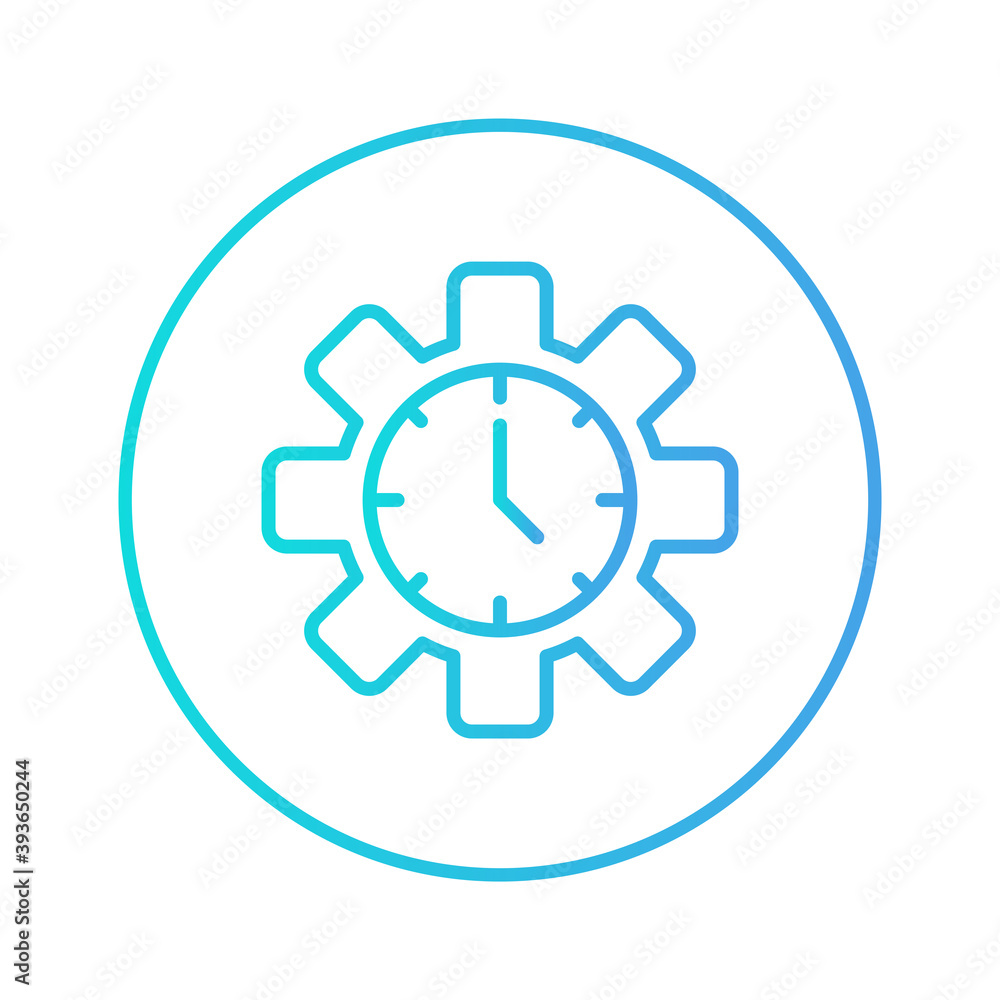 time management icon vector illustration. time management icon gradient design. time management icon vector illustration. time management icon gradient design.