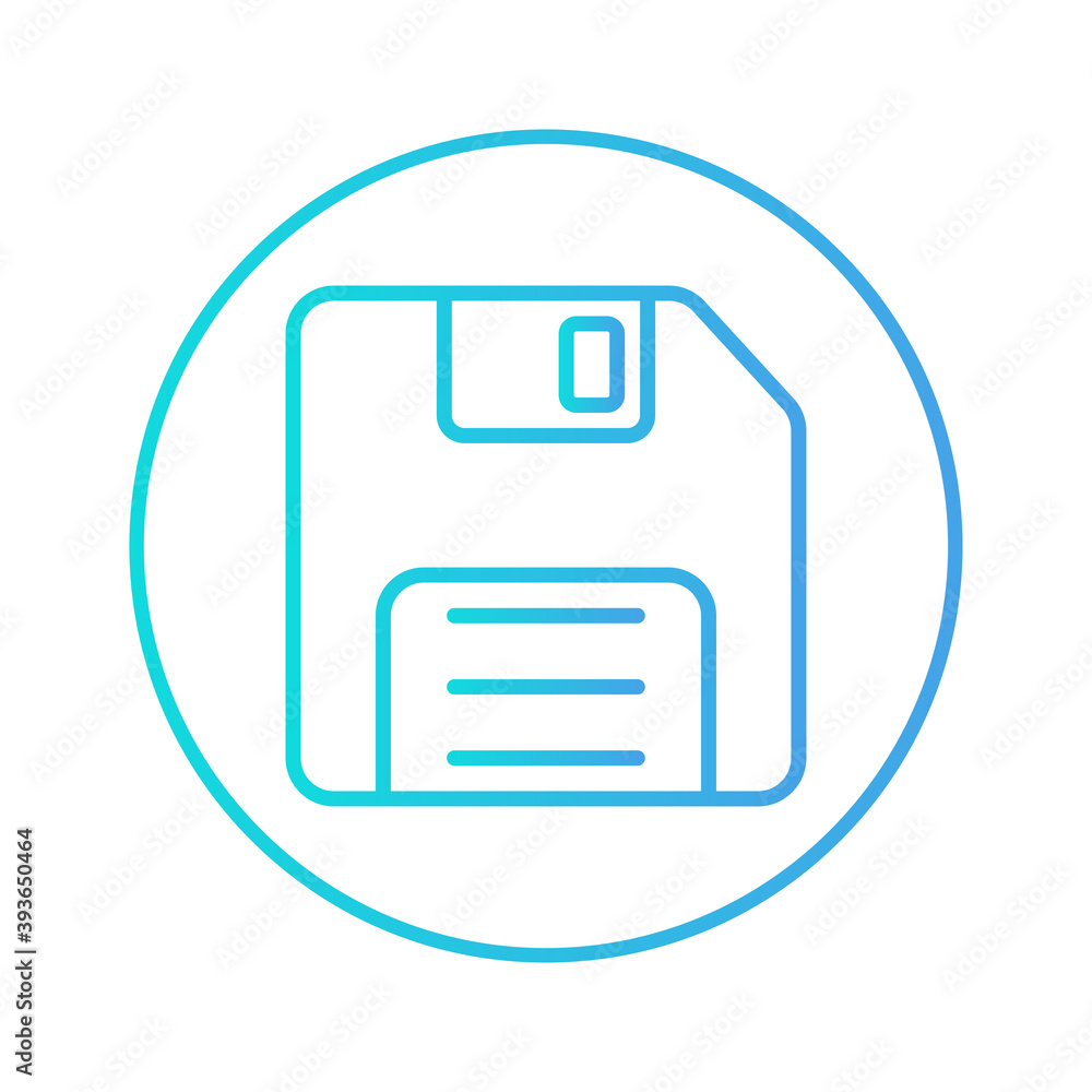 floppy disk icon vector illustration. floppy disk icon gradient design. floppy disk icon vector illustration. floppy disk icon gradient design.