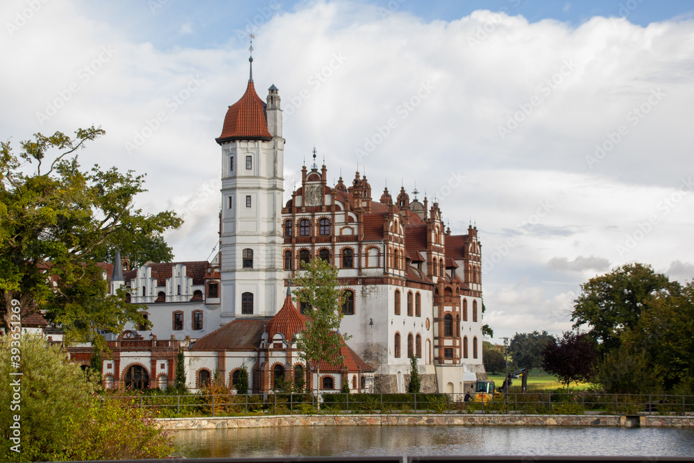 Das Schloss Badedow in Mecklenburg Vorommern