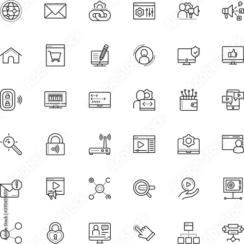 internet vector icon set such as: earth, up, protect, tech, cartoon, education, plan, search engine optimization, star, computing, newsletter, knowledge, image, flow, cottage, process, green, science
