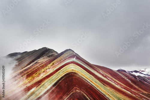 Montagne Arc-en-ciel Vinicunca Pérou © Aurélien Benard