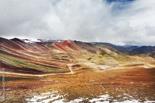 Montagne Arc-en-ciel Vinicunca Pérou © Aurélien Benard