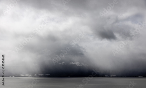 Rain Storm Over Lake Chapala.
