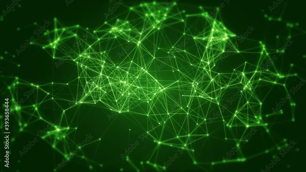 green neural network backdrop animation green neural network backdrop animation