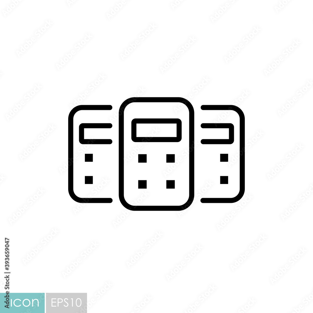 Protective police shield vector icon Protective police shield vector icon